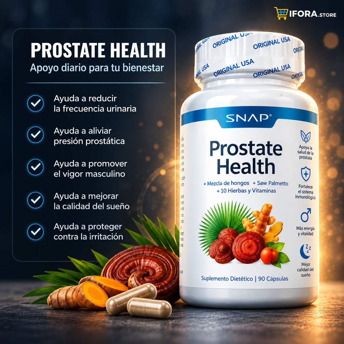 COMBO BIENESTAR PROSTÁTICO + VITALIDAD MASCULINA