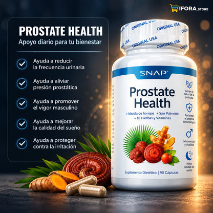 COMBO BIENESTAR PROSTÁTICO + VITALIDAD MASCULINA